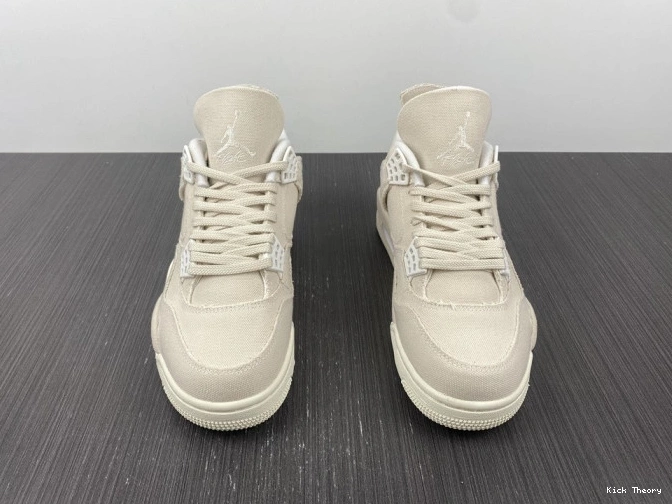 Kicked Out Shoe Store Jordan Blank DQ4909-100 4 (W) Canvas Retro 0712